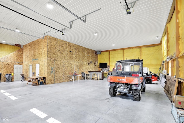 3301 N 200 W, Franklin, IN 46131 - garage featuring a garage door opener