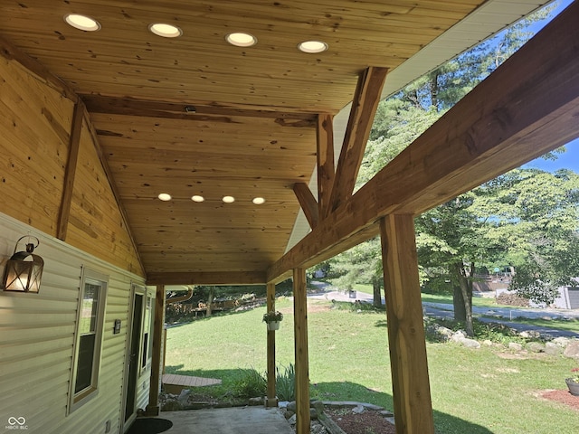 1317 S Ebert Dr, Rockville, IN 47872 - view of patio