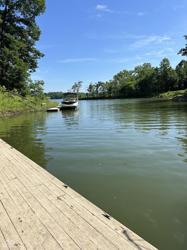 1317 S Ebert Dr, Rockville, IN 47872 - dock area featuring a water view