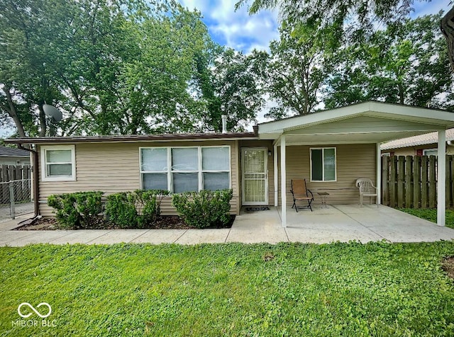 3161 Normandy Rd, Indianapolis, IN 46222 - rear view of house