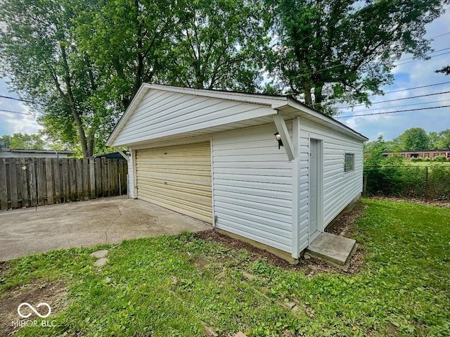 3161 Normandy Rd, Indianapolis, IN 46222 - view of detached garage