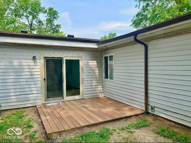 3161 Normandy Rd, Indianapolis, IN 46222 - view of deck