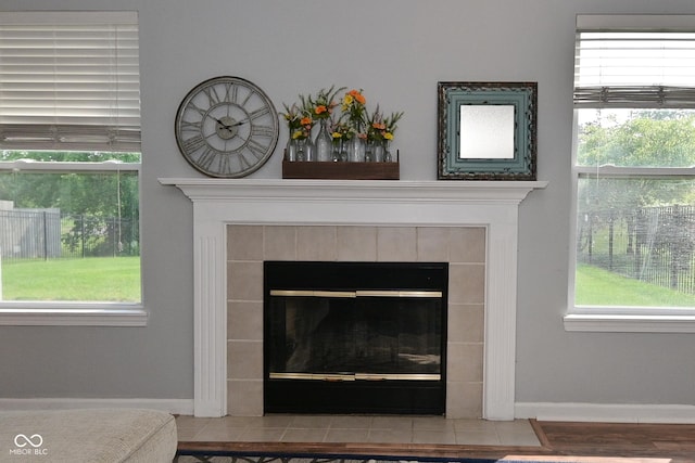 15524 Follow Dr, Noblesville, IN 46060 - detailed view of a fireplace and baseboards