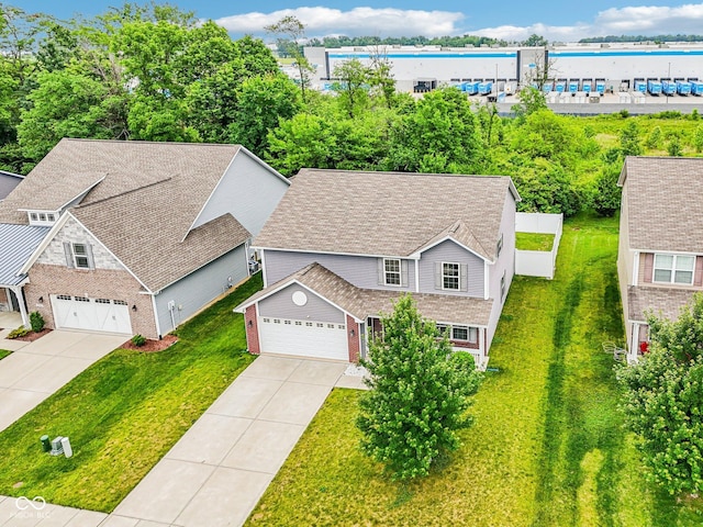 1739 Wedgewood Pl, Avon, IN 46123 - view from above of property
