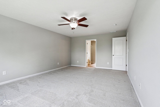 1739 Wedgewood Pl, Avon, IN 46123 - unfurnished bedroom with light colored carpet and a ceiling fan