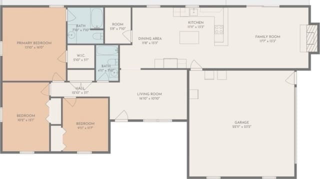 3119 W Burning Tree Rd, Crawfordsville, IN 47933 - room layout
