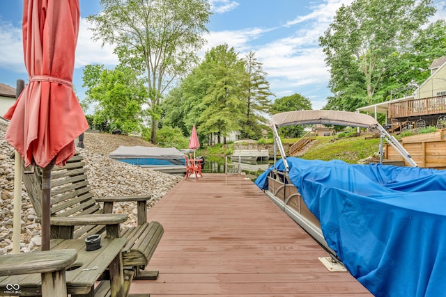 101 Jefferson Vly, Coatesville, IN 46121 - view of dock area