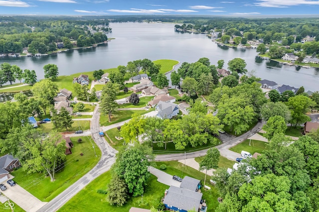 101 Jefferson Vly, Coatesville, IN 46121 - aerial view of residential area with a nearby body of water
