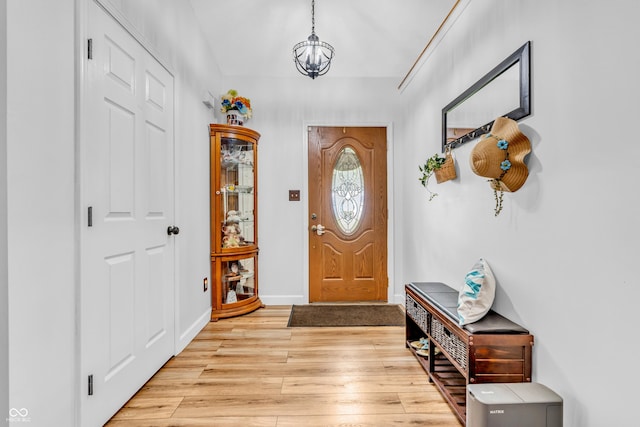 101 Jefferson Vly, Coatesville, IN 46121 - entrance foyer featuring light wood-type flooring and baseboards