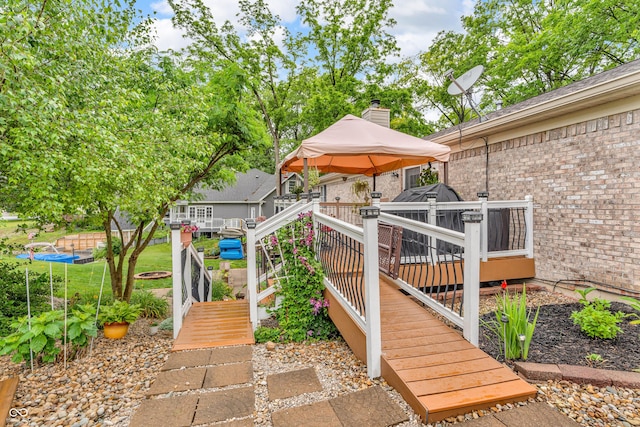 101 Jefferson Vly, Coatesville, IN 46121 - view of deck