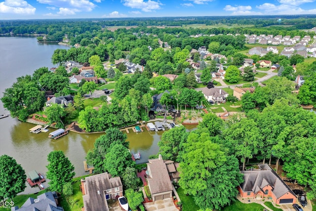 826 N Lanyard Dr, Cicero, IN 46034 - view of property location featuring a large body of water and nearby suburban area