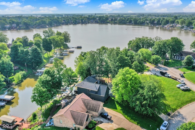 826 N Lanyard Dr, Cicero, IN 46034 - bird's eye view of a large body of water