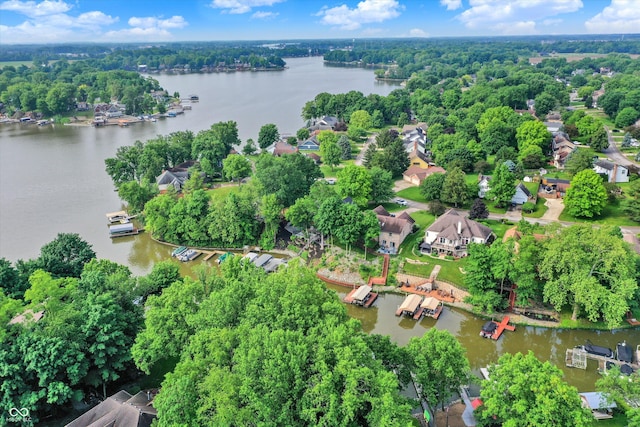 826 N Lanyard Dr, Cicero, IN 46034 - aerial view of property's location with a nearby body of water