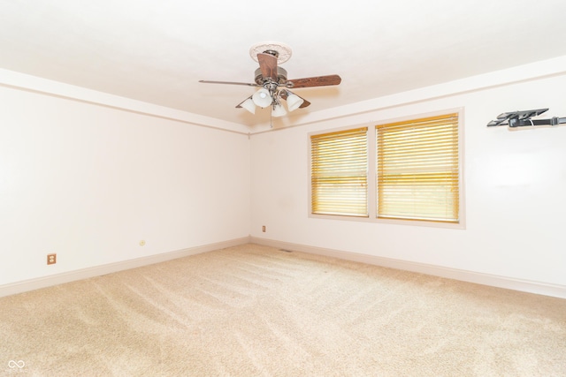 391 W 500 S, Anderson, IN 46013 - empty room with carpet flooring and ceiling fan