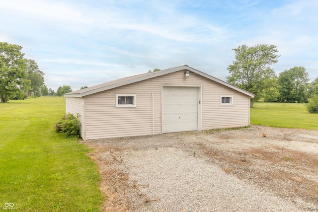 391 W 500 S, Anderson, IN 46013 - detached garage featuring driveway
