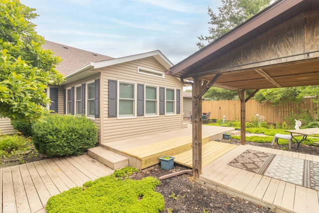 391 W 500 S, Anderson, IN 46013 - view of deck