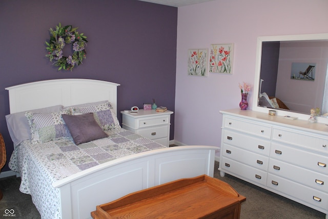 12901 N Collett Way, Camby, IN 46113 - bedroom featuring dark colored carpet