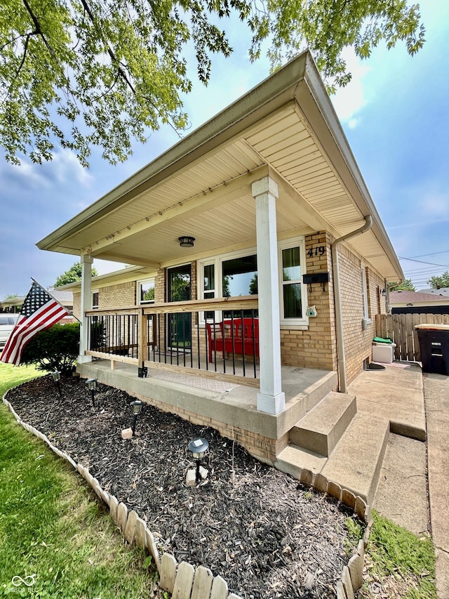 419 N 14th Ave, Beech Grove, IN 46107 - view of patio