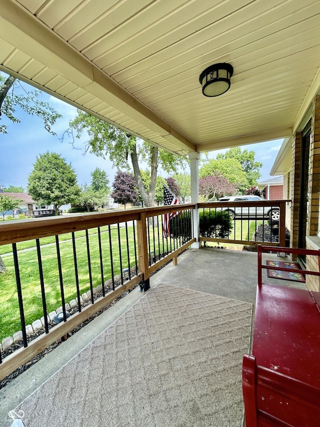 419 N 14th Ave, Beech Grove, IN 46107 - porch with a lawn