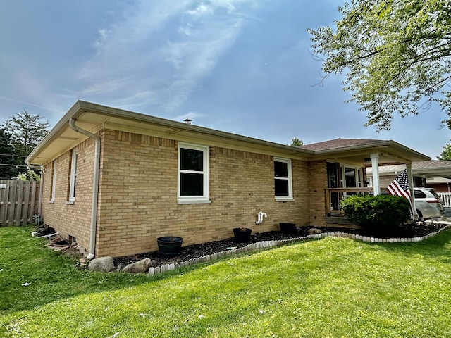 419 N 14th Ave, Beech Grove, IN 46107 - view of side of home featuring brick siding