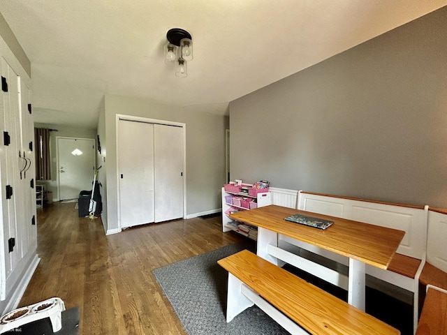 419 N 14th Ave, Beech Grove, IN 46107 - dining space featuring wood finished floors