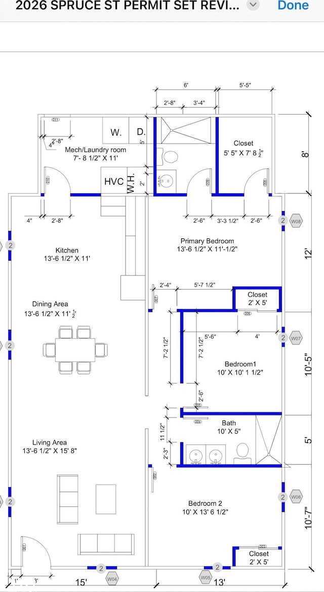 2026 Spruce St, Indianapolis, IN 46203 - property floor plan