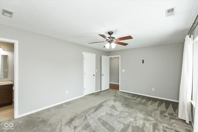 18005 Gasparilla Ct, Westfield, IN 46062 - unfurnished bedroom with carpet, ensuite bath, and ceiling fan