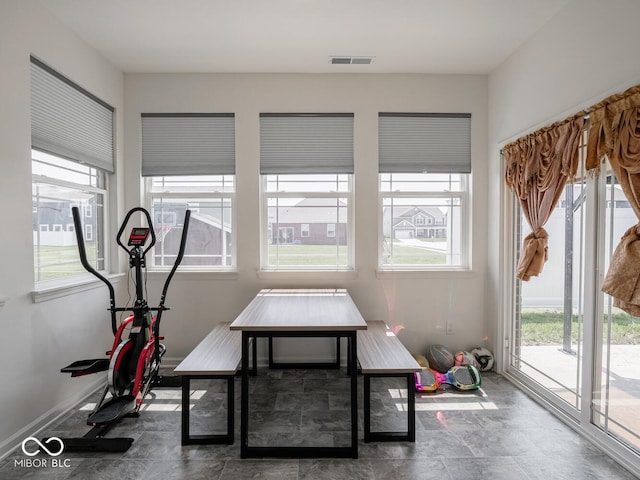 9001 Fitzgerald Dr, Indianapolis, IN 46239 - dining room with plenty of natural light