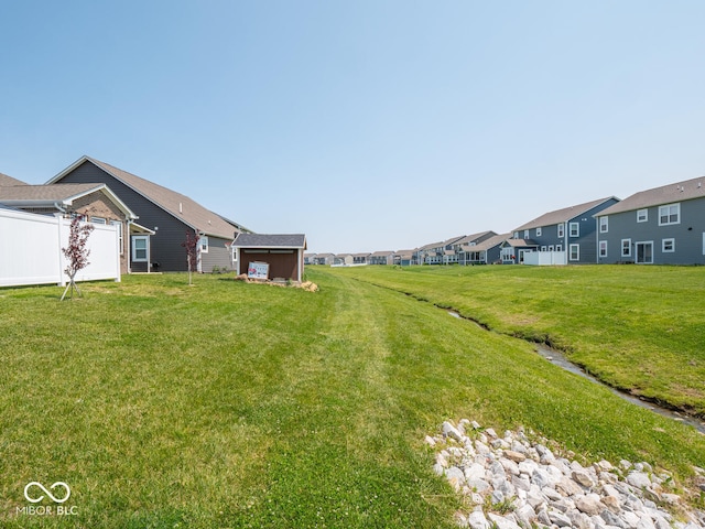 9001 Fitzgerald Dr, Indianapolis, IN 46239 - view of grassy yard