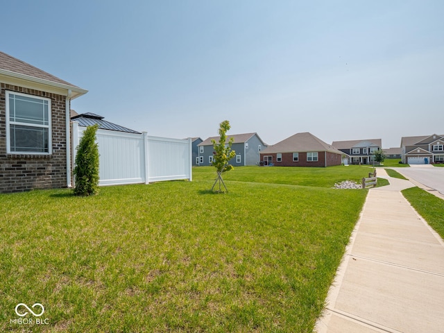 9001 Fitzgerald Dr, Indianapolis, IN 46239 - view of yard featuring a residential view