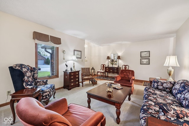 1027 Plum St Unit 39, Brownsburg, IN 46112 - carpeted living room featuring baseboards