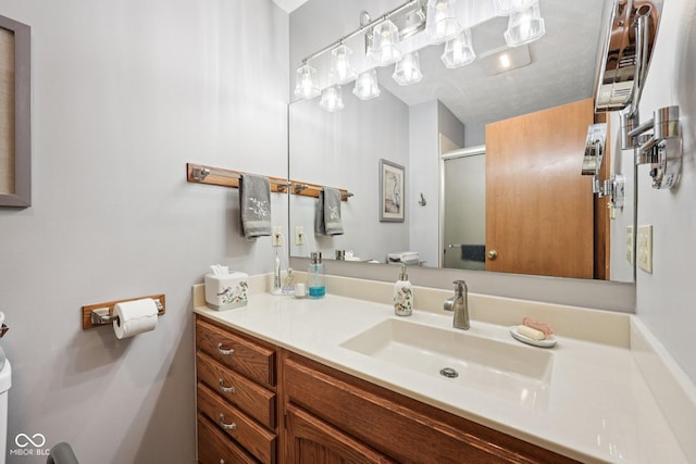 1027 Plum St Unit 39, Brownsburg, IN 46112 - full bathroom featuring a stall shower and vanity