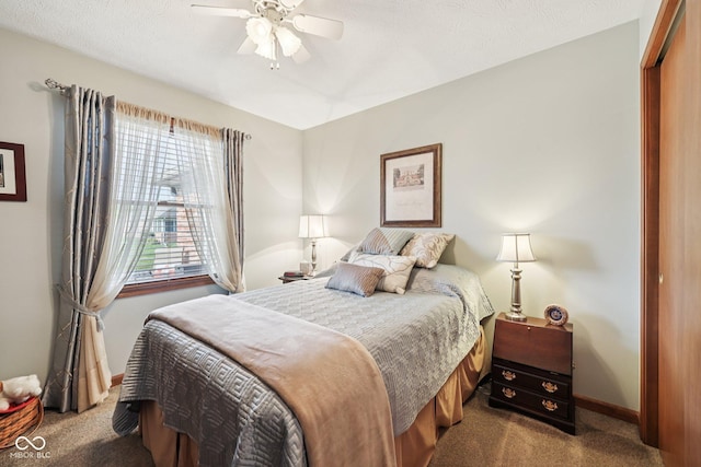1027 Plum St Unit 39, Brownsburg, IN 46112 - bedroom with carpet and a ceiling fan