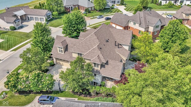 10471 Winghaven Dr, Noblesville, IN 46060 - aerial perspective of suburban area