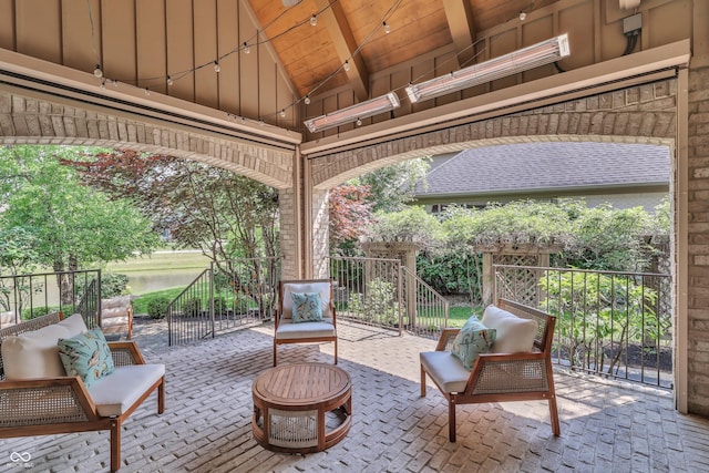 10471 Winghaven Dr, Noblesville, IN 46060 - view of patio with outdoor lounge area