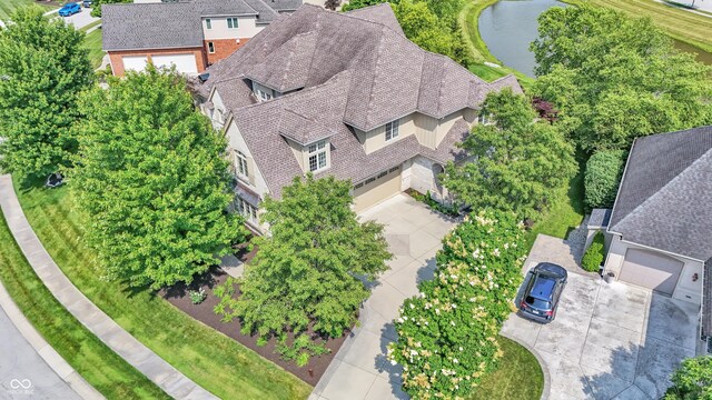 10471 Winghaven Dr, Noblesville, IN 46060 - bird's eye view of a nearby body of water