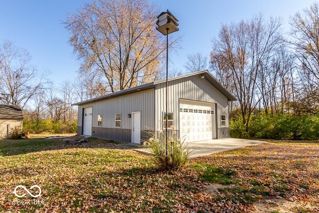 2457 N Centerline Rd, Franklin, IN 46131 - view of detached garage