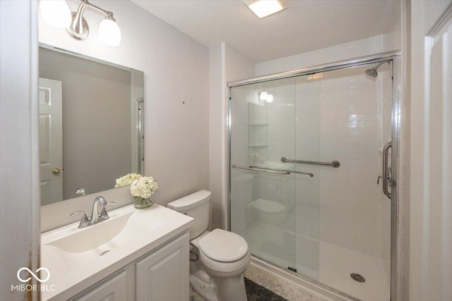 11830 Sand Creek Blvd, Fishers, IN 46037 - full bath with vanity and a shower stall