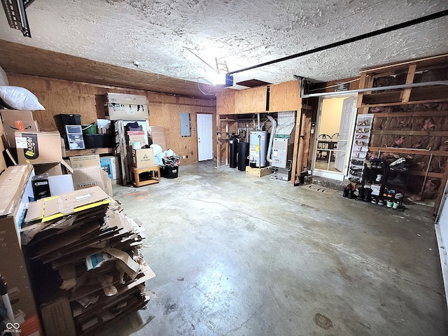 22 Brooklyn Ct, Mooresville, IN 46158 - garage with electric panel and water heater