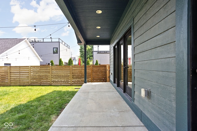 1717 Carrollton Ave, Indianapolis, IN 46202 - view of yard featuring a patio