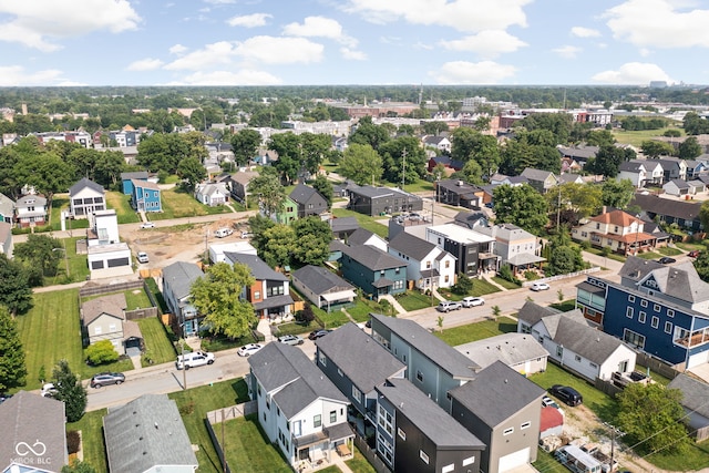 1717 Carrollton Ave, Indianapolis, IN 46202 - aerial perspective of suburban area