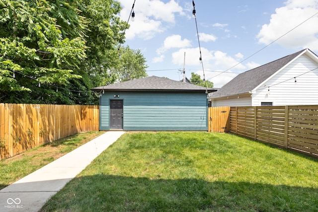 1717 Carrollton Ave, Indianapolis, IN 46202 - view of fenced backyard