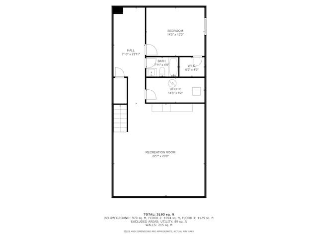 1717 Carrollton Ave, Indianapolis, IN 46202 - view of floor plan / room layout