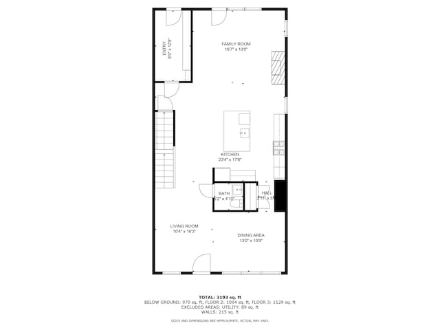 1717 Carrollton Ave, Indianapolis, IN 46202 - view of property floor plan
