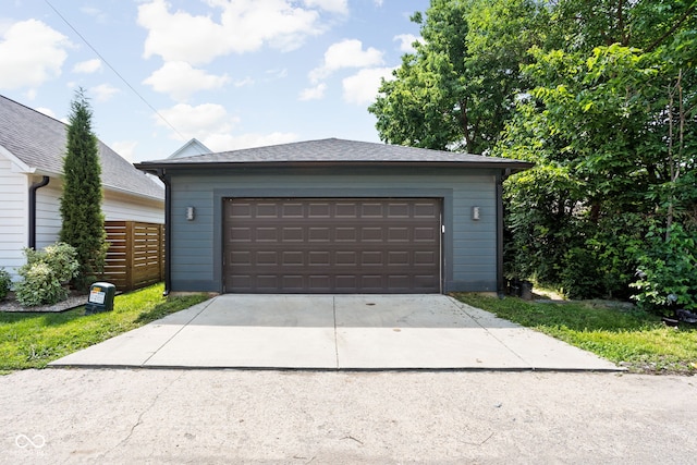 1717 Carrollton Ave, Indianapolis, IN 46202 - view of garage