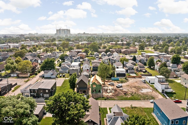 1717 Carrollton Ave, Indianapolis, IN 46202 - aerial perspective of suburban area