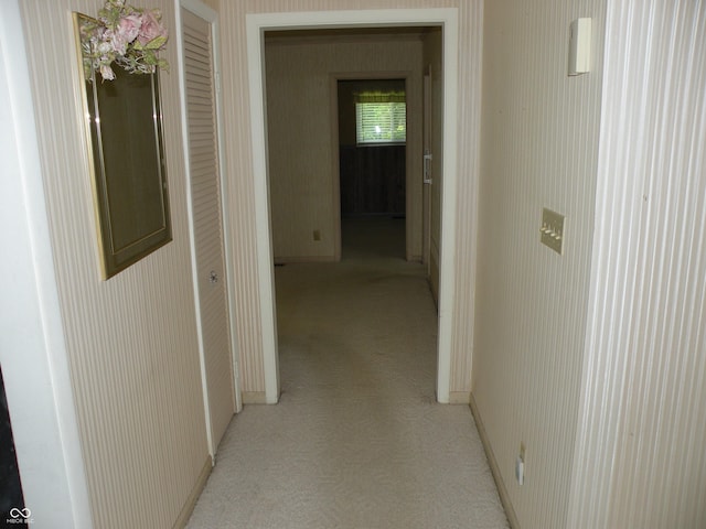 1796 N 400 W, Crawfordsville, IN 47933 - hall featuring light colored carpet
