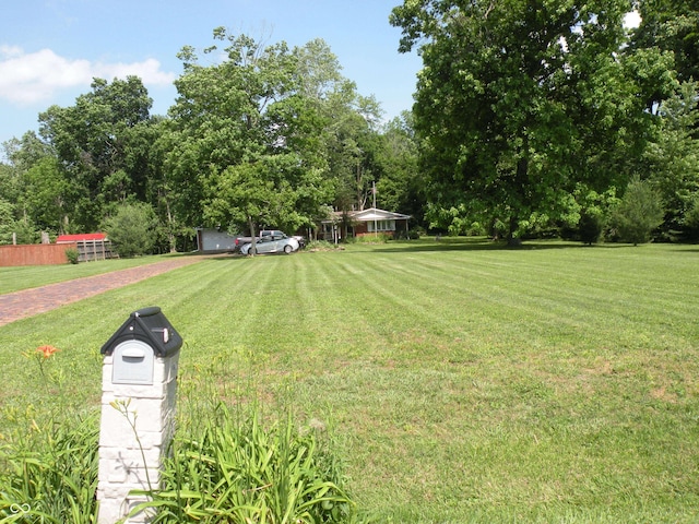 1796 N 400 W, Crawfordsville, IN 47933 - view of yard