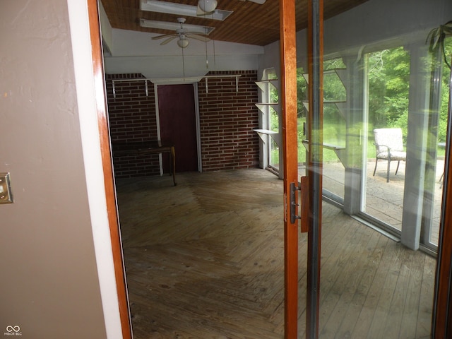1796 N 400 W, Crawfordsville, IN 47933 - view of unfurnished sunroom