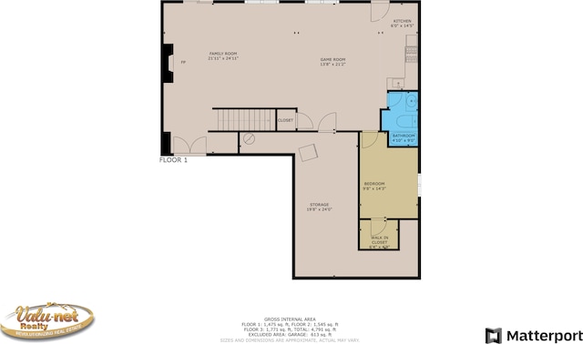 226 S Cave Creek Dr S, Bloomington, IN 47403 - room layout